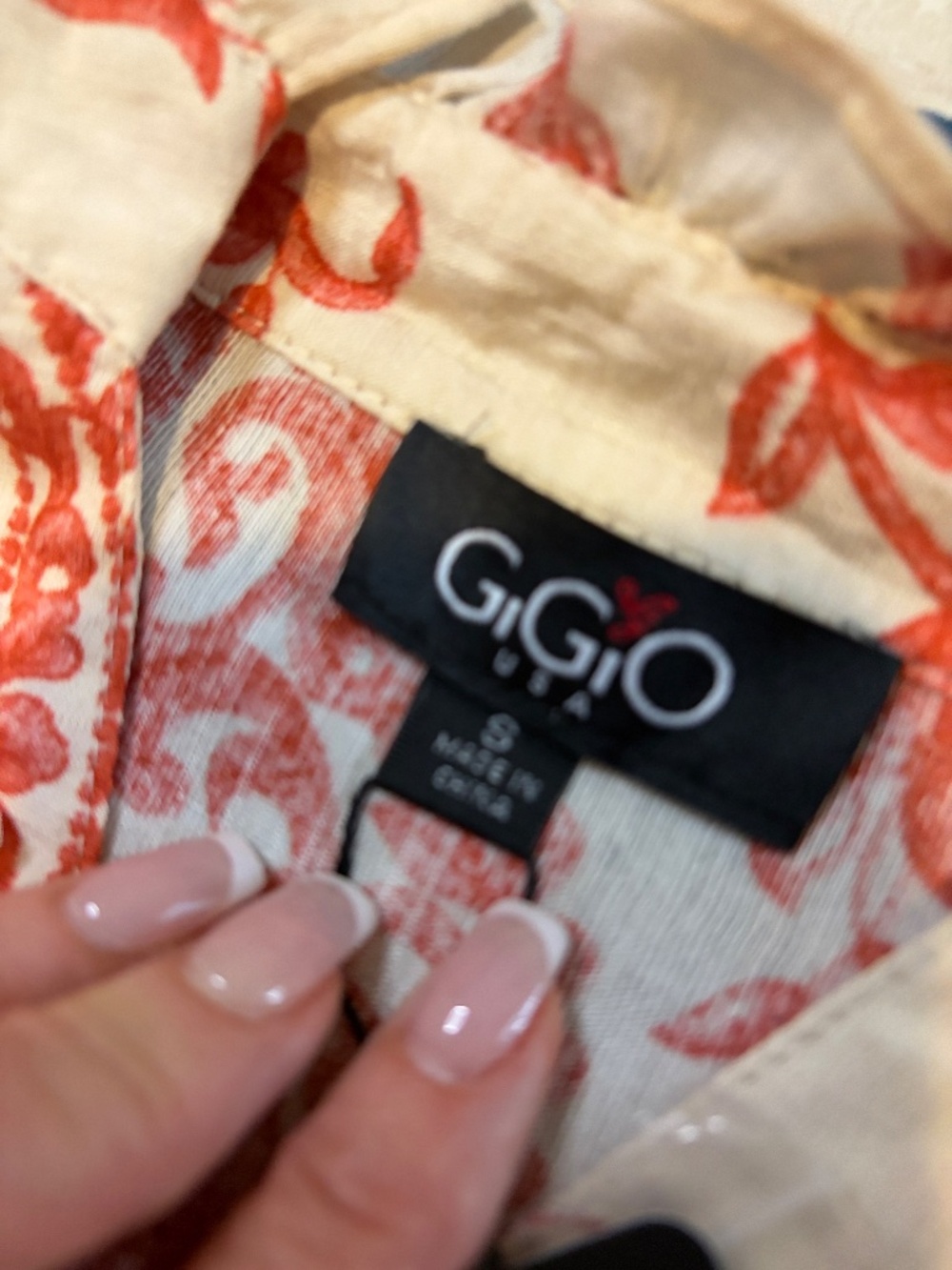 GiGiO Romantic Blouse NWT - Picture 3 of 8